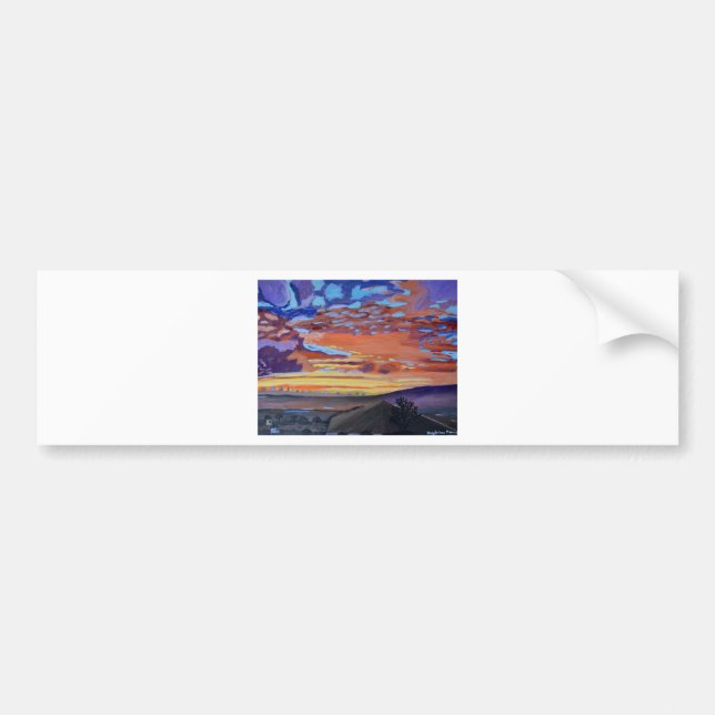 A perfect moment in time bumper sticker (Front)