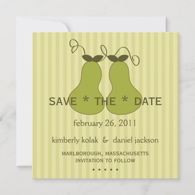 A Perfect Pair Save The Date (Front)