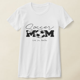 A Perfect Personalised for Every Proud Soccer Mum T-Shirt