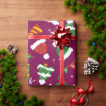 A Perfect Snowman Christmas Wrapping Paper<br><div class="desc">Wrapping Paper
A Perfect Snowman Christmas
LOOK FOR THE OTHER COORDINATING PAPER
Christmas/Festive/Fun/Holidays
Customisable</div>