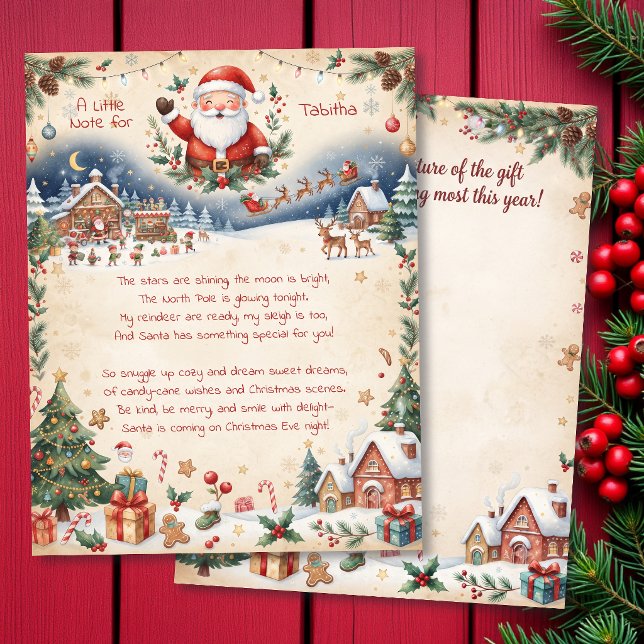 A Personalised Letter from Santa for your Child (Creator Uploaded)