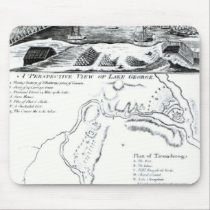 A Perspective View of Lake George Mouse Mat