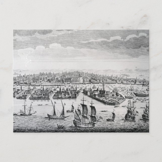 A Perspective View of the City of Venice Postcard (Front)