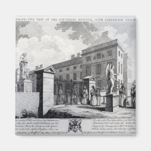 A perspective view of the Foundling Hospital Magnet