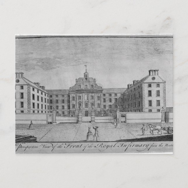 A Perspective View of the Front of the Royal Postcard (Front)