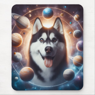 A PET in space Mouse Mat