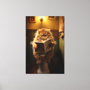 A Philosopher's Sanctuary The Daily Digest Canvas Print