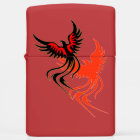 A Phoenix's Shadow Zippo