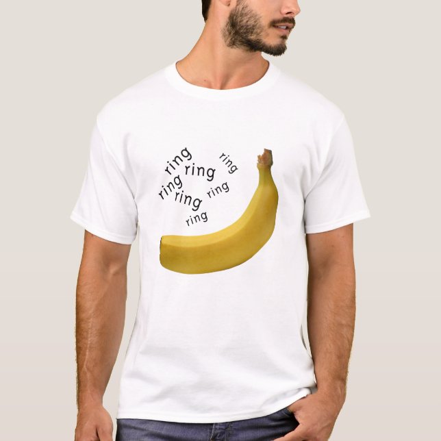 A Phone...That's a Banana? T-Shirt (Front)