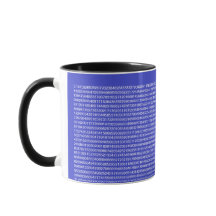 A Pi(π) mug great for math geek in your life