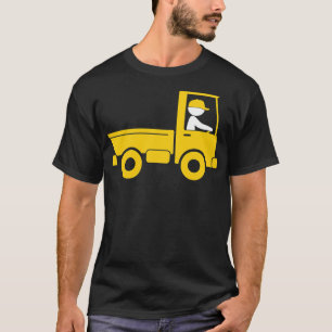 A Pickup Truck Drives To A Warehouse funny pig gif T-Shirt
