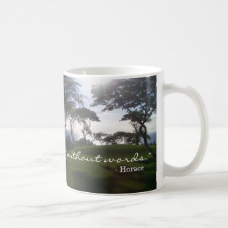 "A picture is a poem without words" Coffee Mug