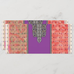 a picture of a scarf with a design on it menu