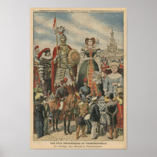 A picturesque and traditional feast poster