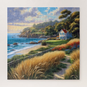 A picturesque coastal landscape jigsaw puzzle