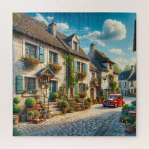A picturesque village scene Jigsaw Puzzle