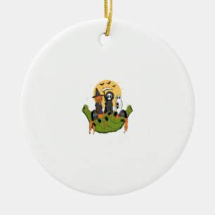 A Piece of Halloween Ceramic Tree Decoration