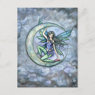 A Piece of Moon Fairy Art Postcard