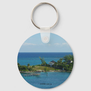 A Piece Of Paradise Keychain
