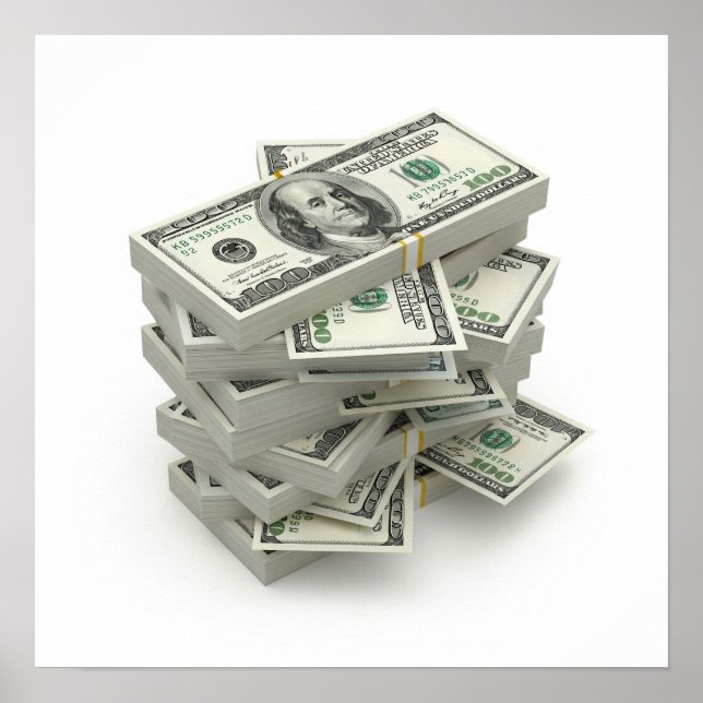 A Pile of Cash Poster (Front)