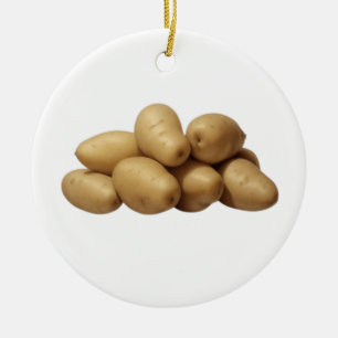A Pile of Potatoes Ceramic Tree Decoration