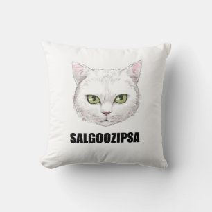 A pillow designed with the cat SALGOO