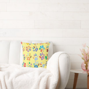 A pillow for your room and your board in bright co