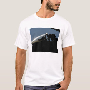A pilot prepares for take-off T-Shirt