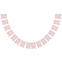 a pink and white abstract design on a white backgr