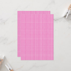 a pink and white background with a pattern invitation