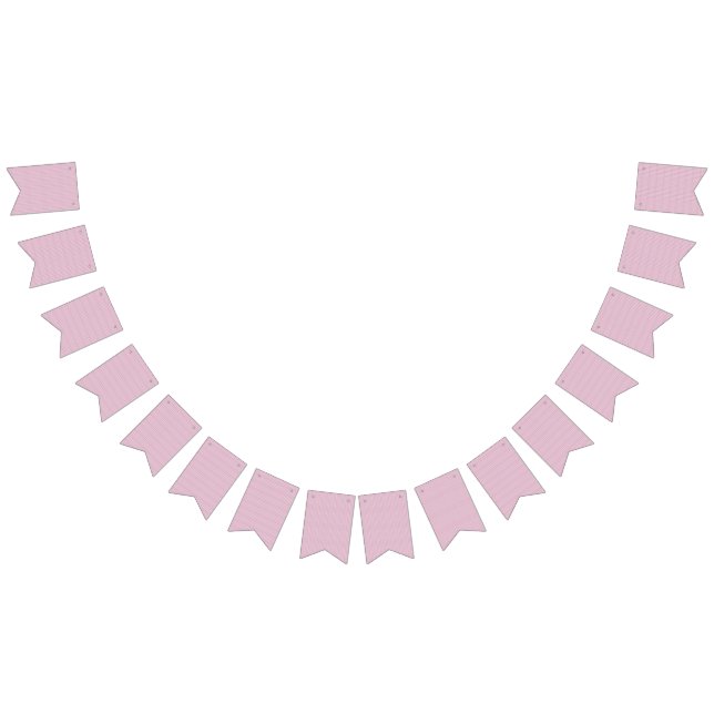 a pink and white background with wavy lines bunting  (All)