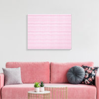 a pink and white background with wavy lines