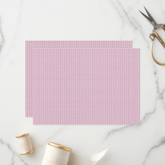 a pink and white background with wavy lines programme (Front/Back In Situ)
