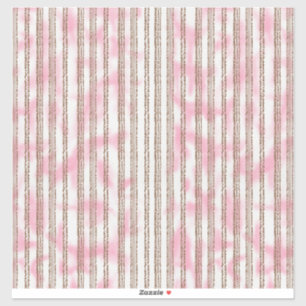 a pink and white striped background
