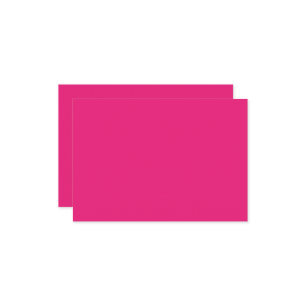 a pink background with a black enclosure card