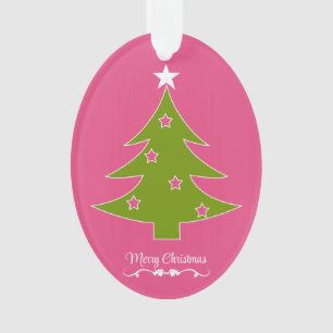 A Pink Christmas Ornament
