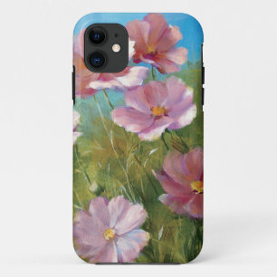 A Pink Floral Garden iPhone 11 Case