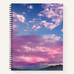 A Pink Luminous Sunrise Notebook
