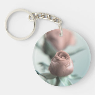 A Pink Rose for your Sweetheart... Key Ring