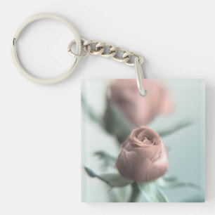 A Pink Rose for your Sweetheart... Key Ring