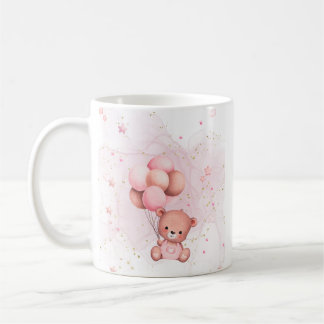 A Pink Teddy Celebration Mug