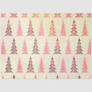 A Pink Winter Grunge Series Design 4 Tissue Paper