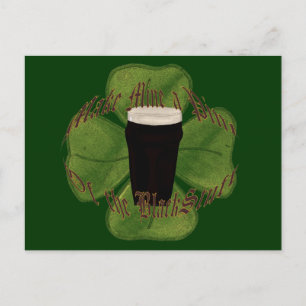 A Pint of the Black Stuff Postcard