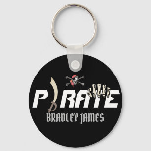 A Pirate   International Talk Like a Pirate day Key Ring