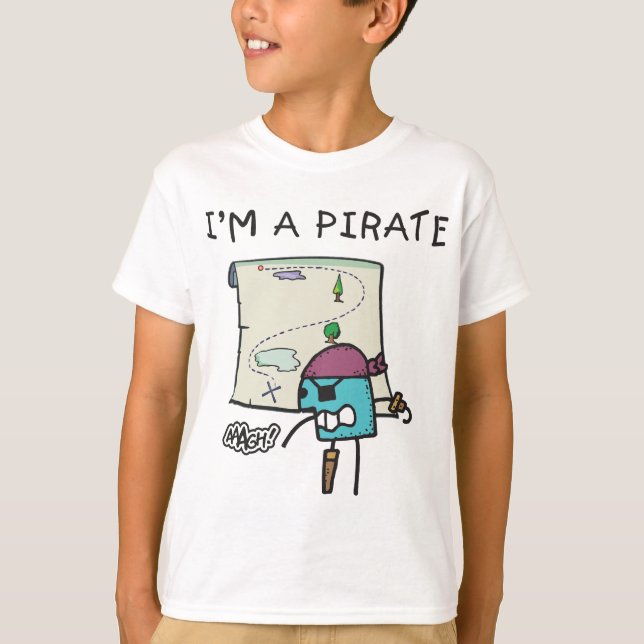 A Pirate Kids T-Shirt (Front)