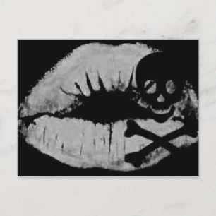 A Pirate's Kiss Postcard