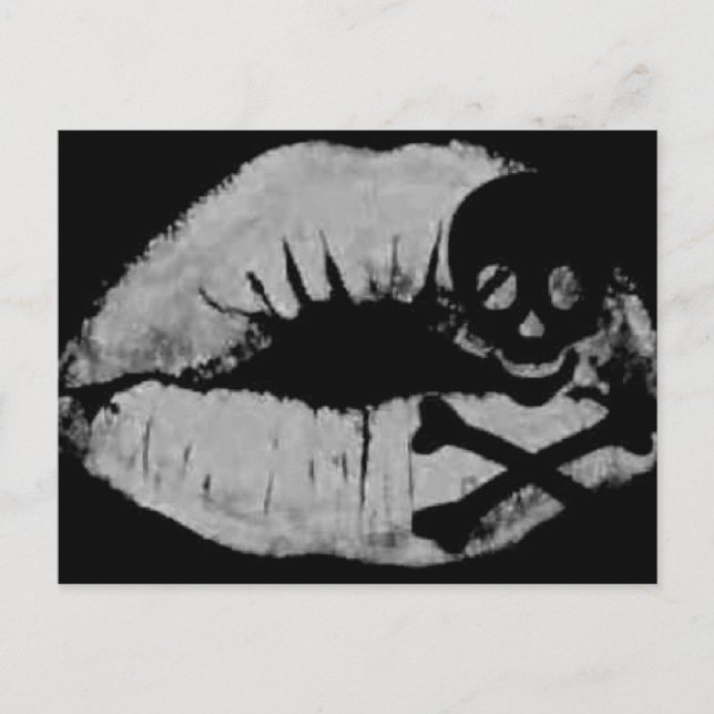 A Pirate's Kiss Postcard (Front)