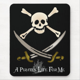 A Pirate's Life For Me Mouse Mat