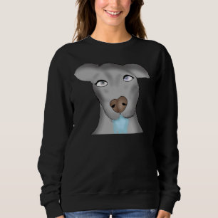 A Pitbull Ate A Mushroom Sweatshirt