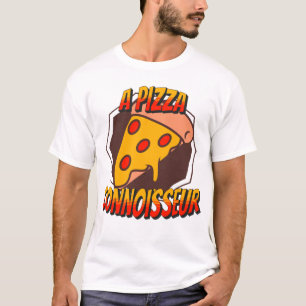  A Pizza Connoisseur, Elegant cool dad gift T-Shirt